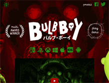 Tablet Screenshot of bulbboygame.com